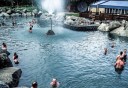 Photo of soaking at the springs
